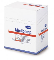 Салфетки стерильные, Medicomp (Медикомп) р. 7.5смх7.5см №2 арт. 421723 из нетканого материала